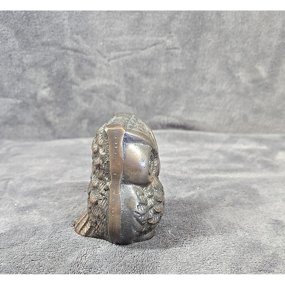 Owl Figurine Paperweight Two's Company Metal Bronze Bird SEEN ON YOUNG SHELDON - Picture 7 of 11